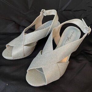 Silver Dressy Shoes